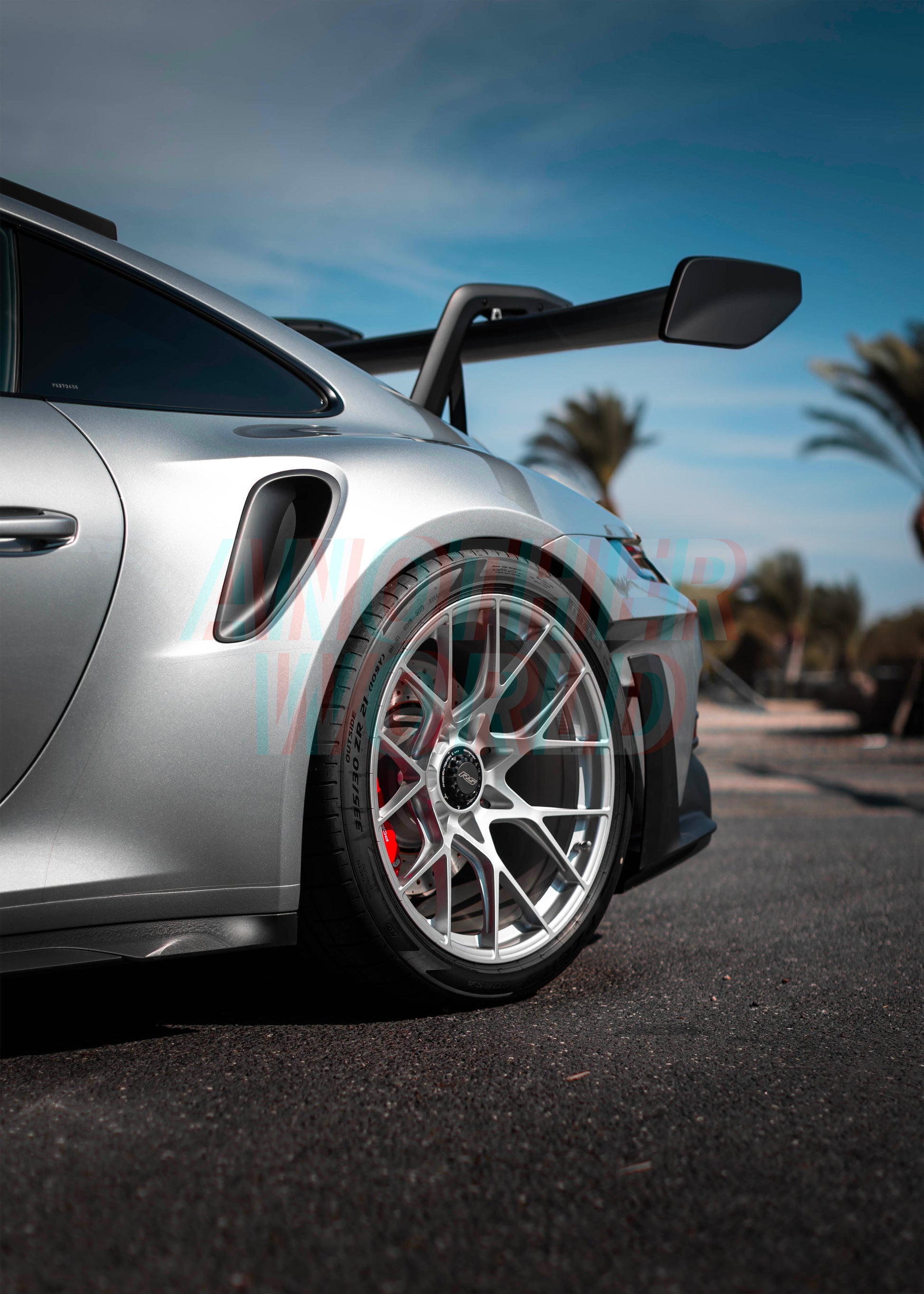 BUNDLE POSCHE GT3rs LOVERS (VERRE ACRYLIQUE 50x70)