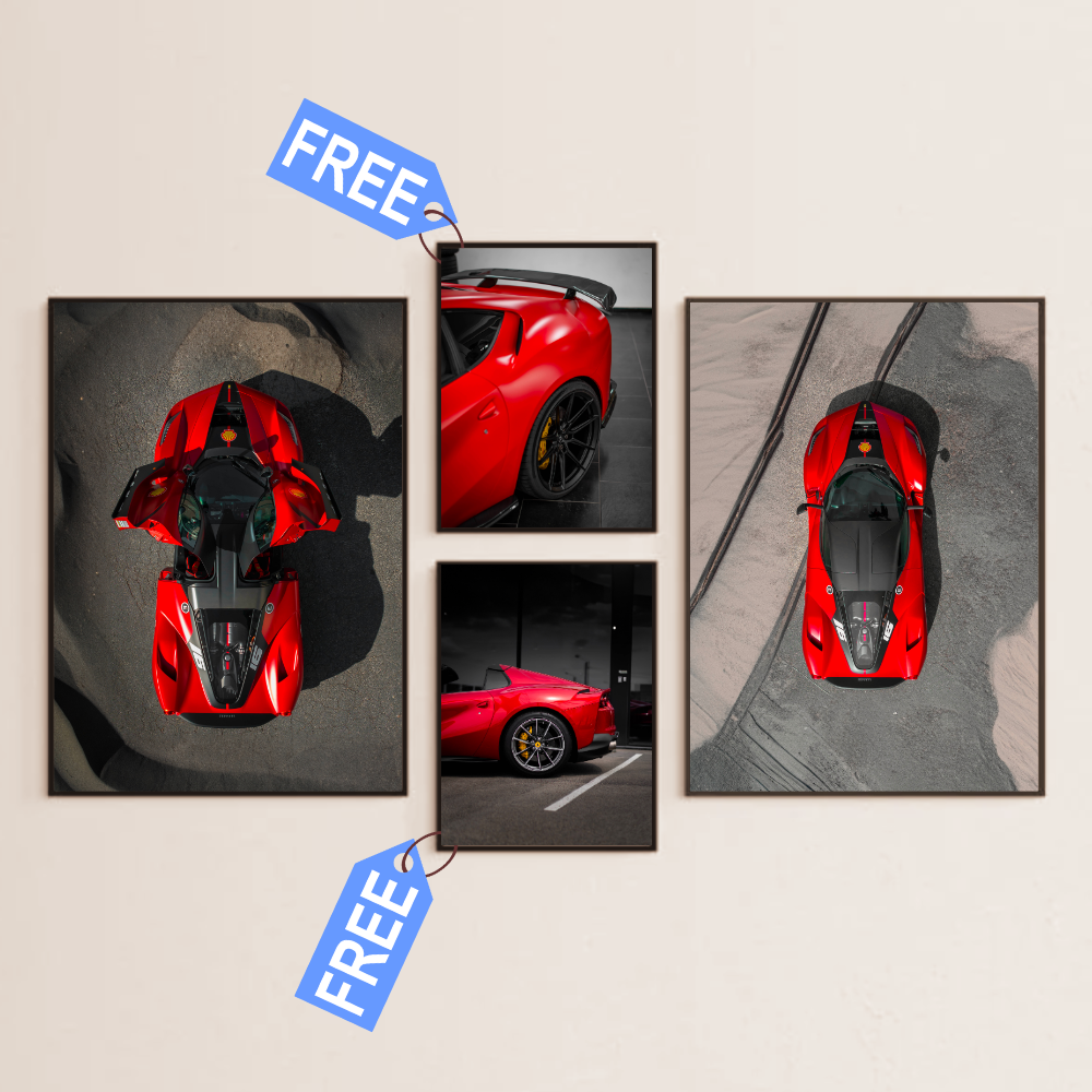 BUNDLE FERRARI (PAPIER D'ART)