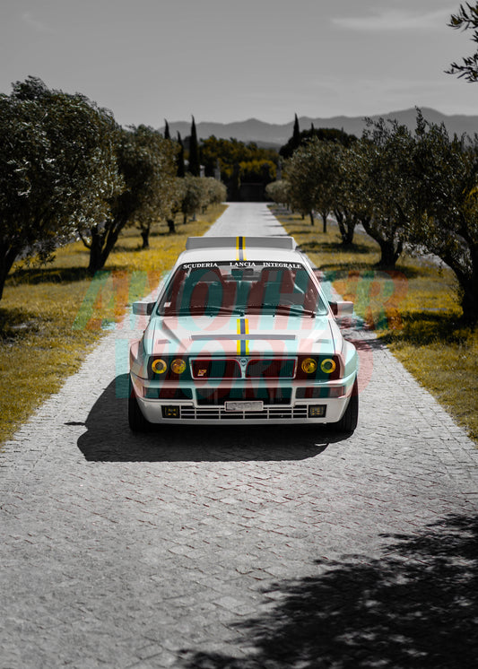 Lancia Delta Intégrale Portrait