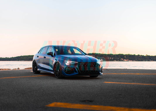 AUDI RS3-R ABT SUNSET Paysage